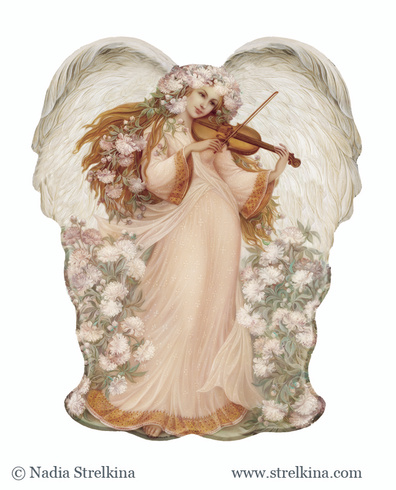 Ангел со скрипкой