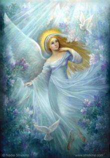 Lilac angel